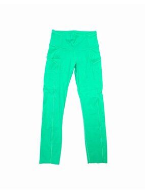 Lululemon Fast and Free High-Rise Pocket Leggings Green Size 4